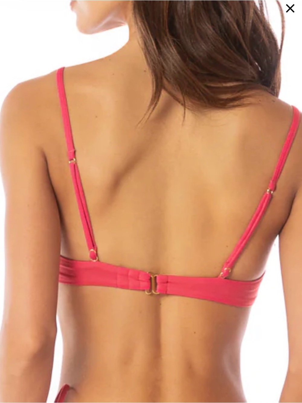 New Maaji Cherry Crush Karl Unmolded Bikini Top - Picture 2 of 7